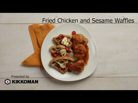 ⁣Kikkoman Food TV Commercial Fried Chicken and Sesame Waffles