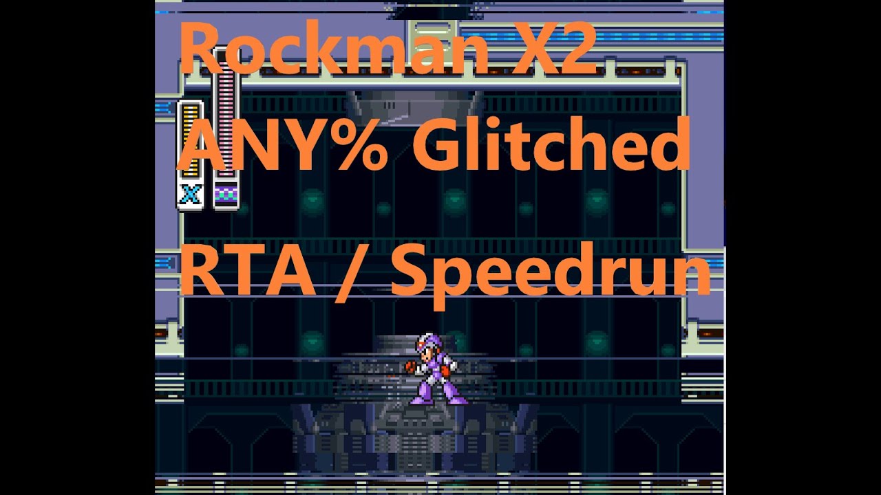 ロックマンX2 RTA Mega Man X2 Any% speeedrun