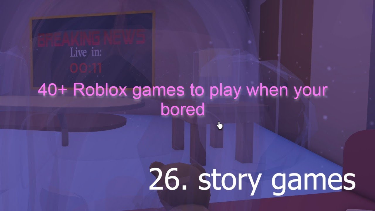 40+ ROBLOX Games To Play When You're Bored