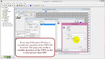 Variables in GameMaker 8.1 - X and Y position