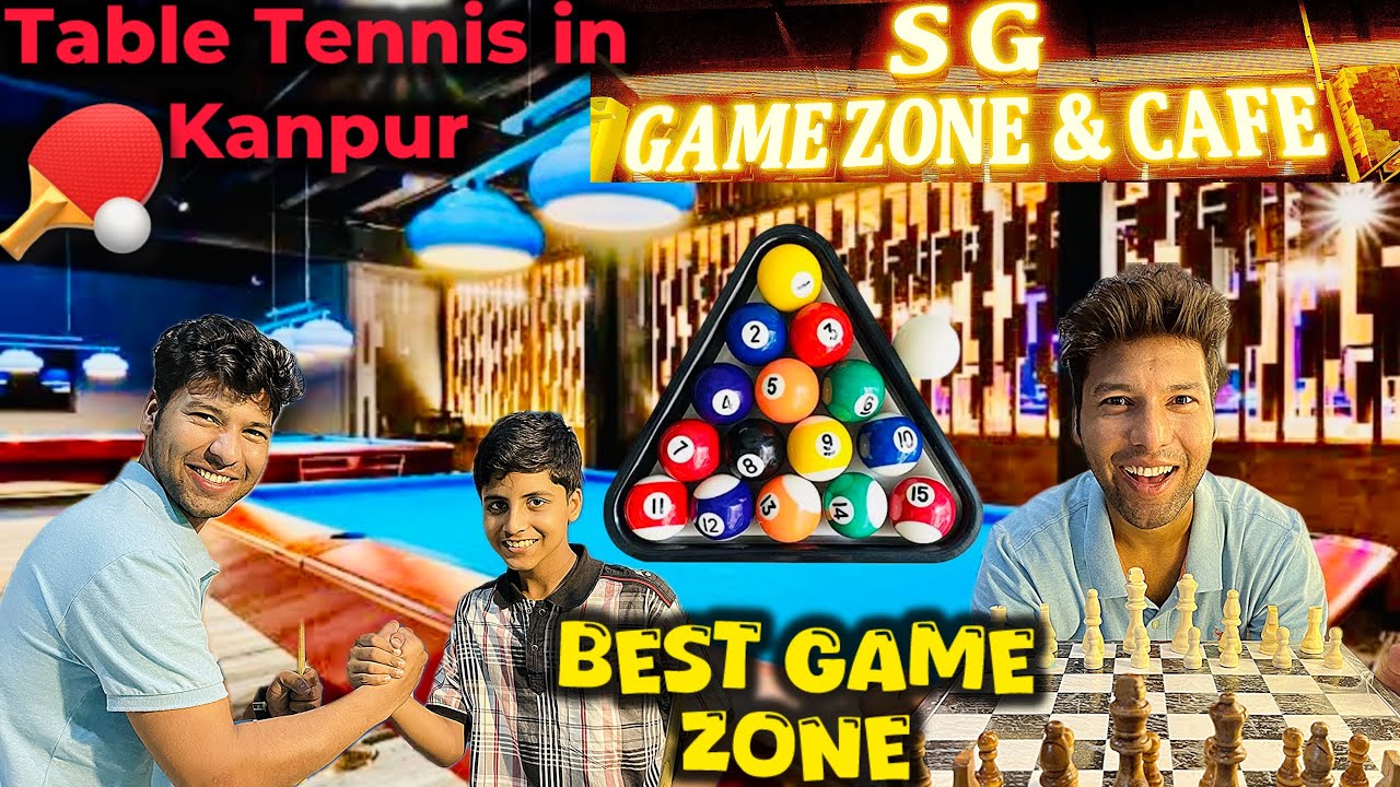 Kanpur ka sabse Sasta Gaming Zone - SG GAME ZONE & CAFE 😱🎱 | Starting only 10??? 😳