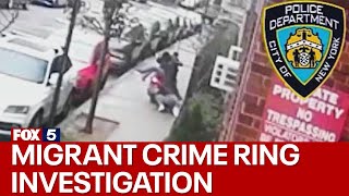 NYPD investigating suspected migrant crime ring