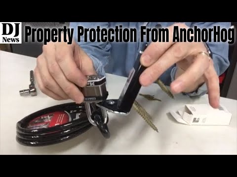 Secure Your Outdoor Property From Theft with AnchorHog Ground Or Post Mounting Locking Plate