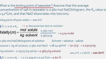 Colligative properties - problems