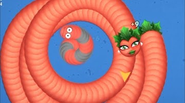 PRO Vs noob attacking snake worms snake Android gameplay mini and big snake 🐍