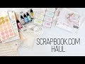 Scrapbook.com Haul