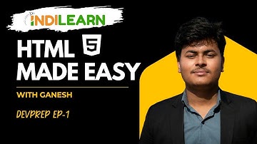 HTML Made Easy | INDILEARN DevPrep – Episode 1 #practiceclass #thezift