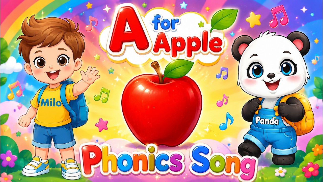 ABC Phonics Song for Preschool Kids | Fun A to Z Alphabet Sounds with ...