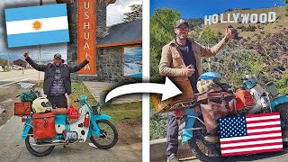 DE ARGENTINA HASTA ESTADOS UNIDOS EN UNA MOTO DE 90cc😱👀 [CINCO AÑOS EN RUTA] | PABLITO VIAJERO