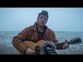 Bon Iver - Bloodbank (Live cover on a snowy beach)