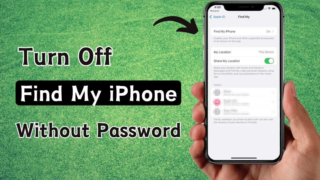 How To Switch Off Find My Iphone Without Password How To Turn Off Find My iPhone Without Apple ID Password - YouTube