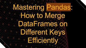 Mastering Pandas: How to Merge DataFrames on Different Keys Efficiently