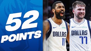 Kyrie Irving (24 PTS) & Luka Doncic (28 PTS) GET BUCKETS In Sacramento! 🔥 | March 26, 2024