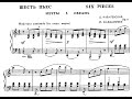 Дмитрий Кабалевский / Dmitry Kabalevsky: Шесть пьес Op.88 (Six Pieces)