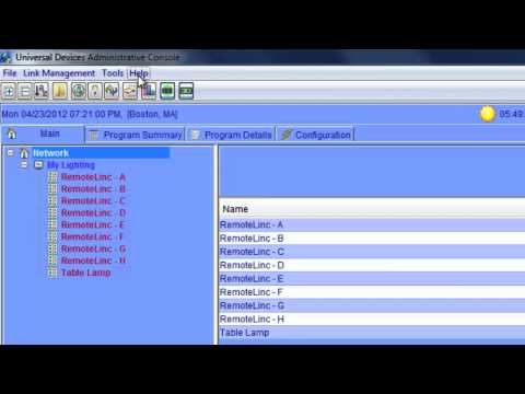 ISY - System Configuration