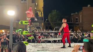 Ricky Shane Page and Nick Gage try to Kill each other at Spring Break 2021