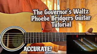 Phoebe Bridgers - The Governor's Waltz // Guitar Tutorial with Chords (FULL LESSON)