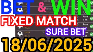 TODAY CORRECT SCORE PREDICTIONS 18/06/2025/FOOTBALL PREDICTIONS TODAY/SOCCER BETTING TIPS/SURE TIPS.