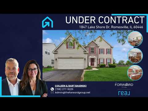 1847 Lake Shore Dr, Romeoville, IL home video tour