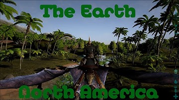 The Earth - North America - ARK Survival Evolved - Mod Map