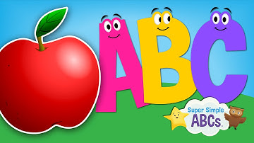 The Sounds of the Alphabet | A-B-C | ​​🌈 Super Simple ABCs