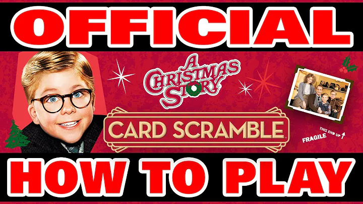 Official How to Play A Christmas Story Card Scramble Yay!