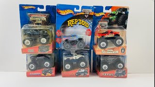 Hotwheels Monster Jam 6 Truck Unboxing And Review!