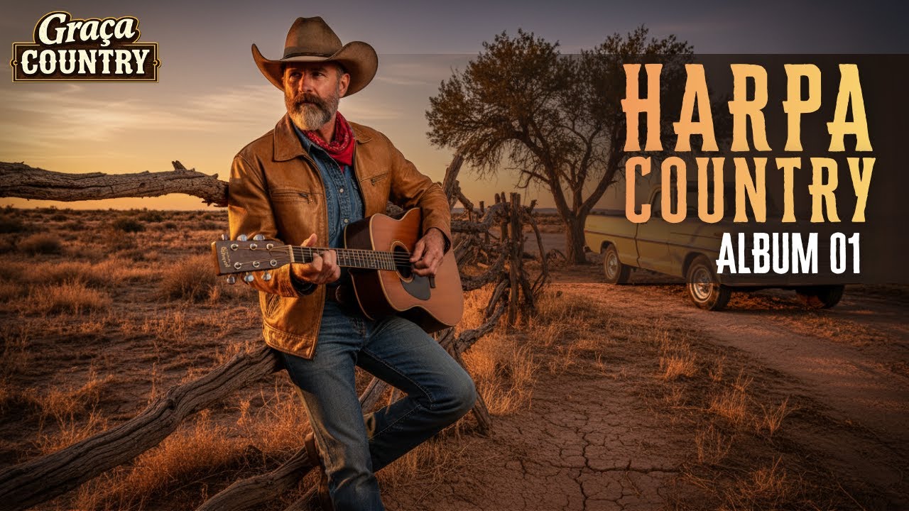 Harpa Country Album 01 - Harpa Cristã em Country | Hinos Gospel Country 🎸✝️