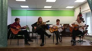 Acoustic Guitar Band - "Spain" (Music by Chick Corea)