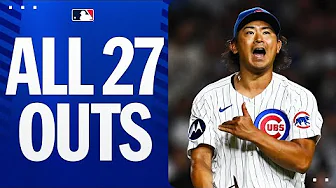 ALL 27 OUTS of Cubs NO-HITTER! (Shota Imanaga, Nate Pearson, and Porter Hodge) | 今永昇太 thumbnail