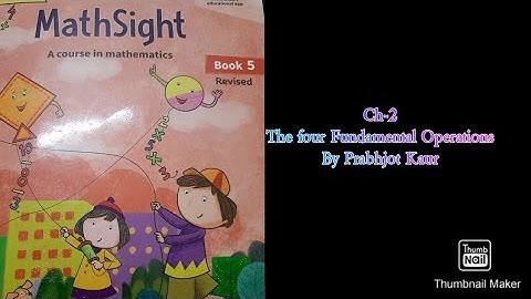 Class V , Ch-2 , The Four Fundamental Operations , Ex.2.5 , Q-5