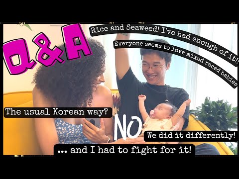 Q&A: all about Pregnancy, Giving Birth and Postpartum as Foreigner in South Korea (ambw, 국제커플)