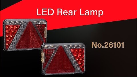 Lucidity LED Rear Lamp No.26101