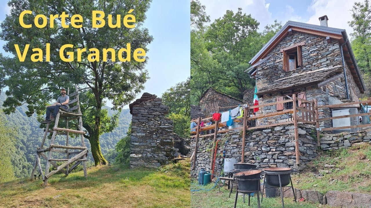 Giro ad anello in VAL GRANDE - Alpe Ompio - Corte Bué - Alpe Basseno