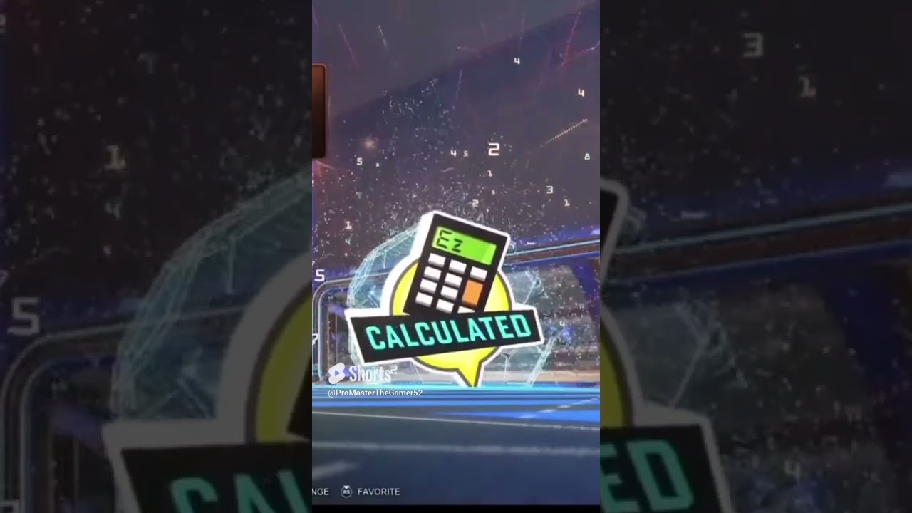 Rocket League Calculated Goal Explosion