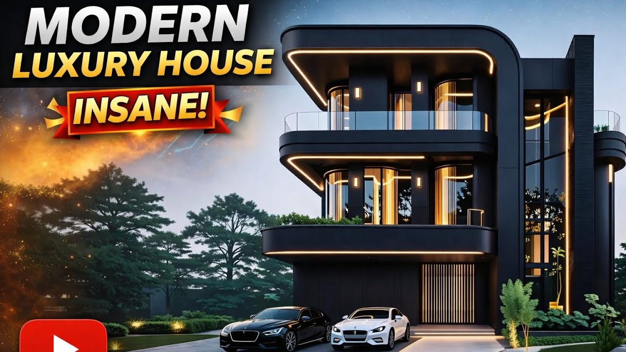 This Ultra Modern Luxury House Will Blow Your Mind 🤯