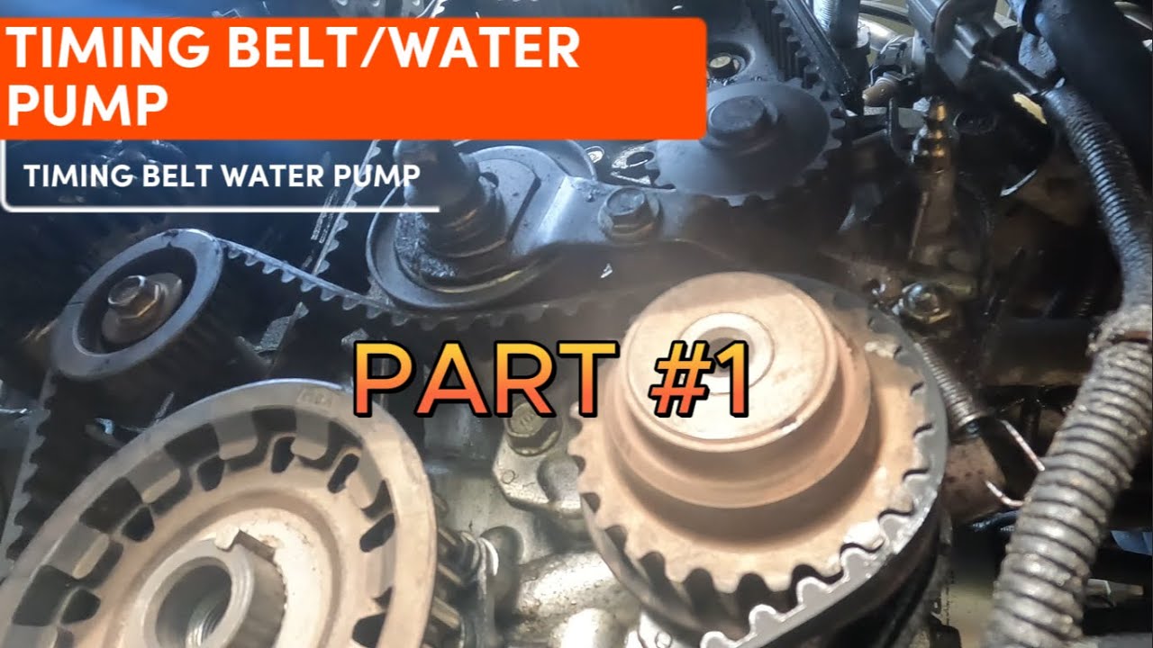 Honda Accord Timing Belt, Water Pump,Crankshaft/Camshaft Seal Replacement 