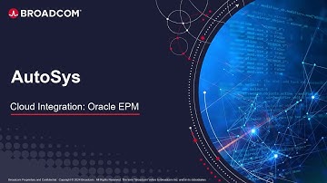 AutoSys Cloud Integration with Oracle EPM