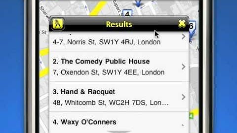 iPhone version of Yell.com mobile (now in Beta!)
