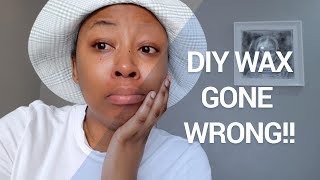 DIY WAX GONE WRONG 😒 | WAX CHATS screenshot 5