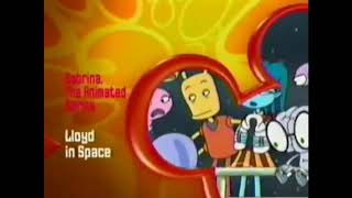 Disney Channel Next Bumper Sabrina The Animated Series To Lloyd In Space