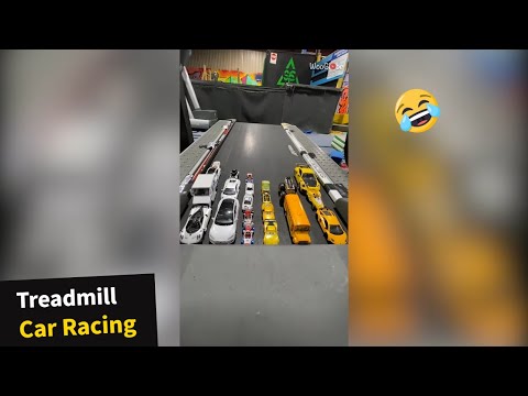 Hot Wheels Treadmill Car Racing