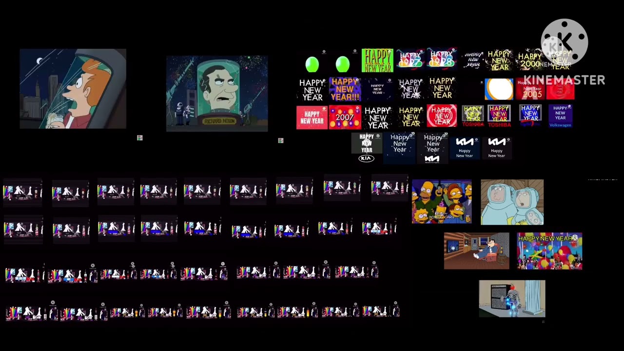 New Year Eve (Countdown at same time)