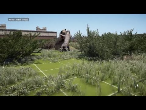 Far Cry 4 Massive Battle! (Tigers, Bears, Wolves, Dogs)