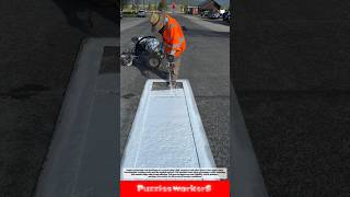 Satisfying Road Paint Spraying Process on Another Level