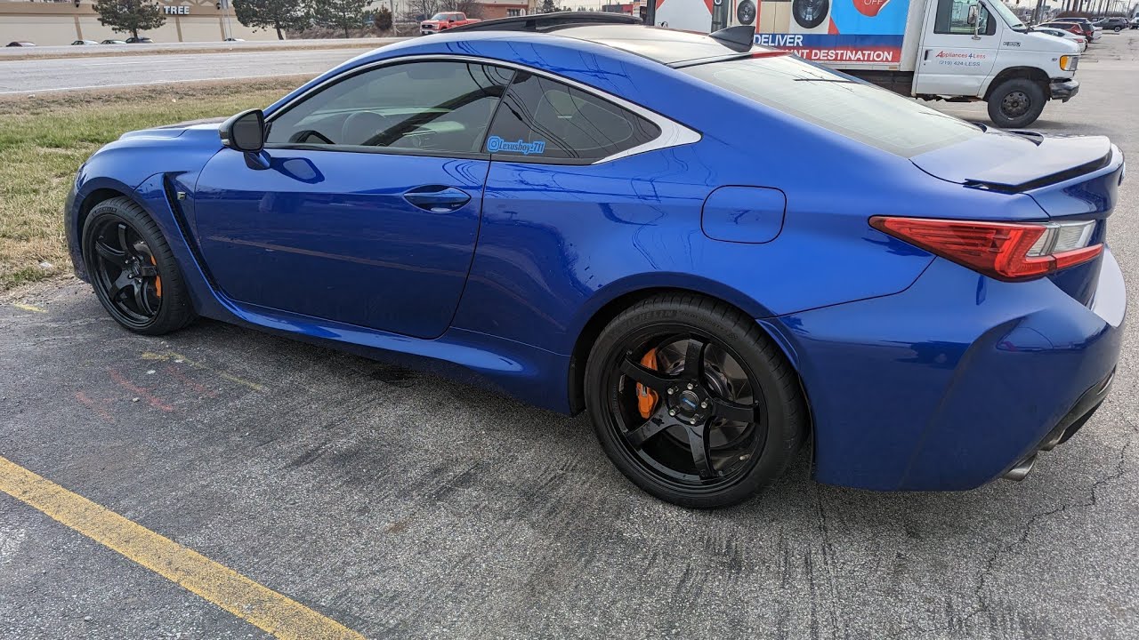 Lexus RcF 1/4 mile Dragy