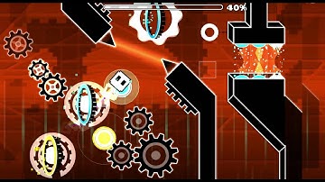 Geometry dash  - Theory of Skrillex ( Hard Demon ) by Noobas