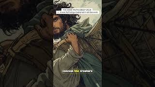THE DARK TRUTH ABOUT ZEUS⚡️ Greek Mythology Explained in 60 Seconds #history #historicalmyths #facts
