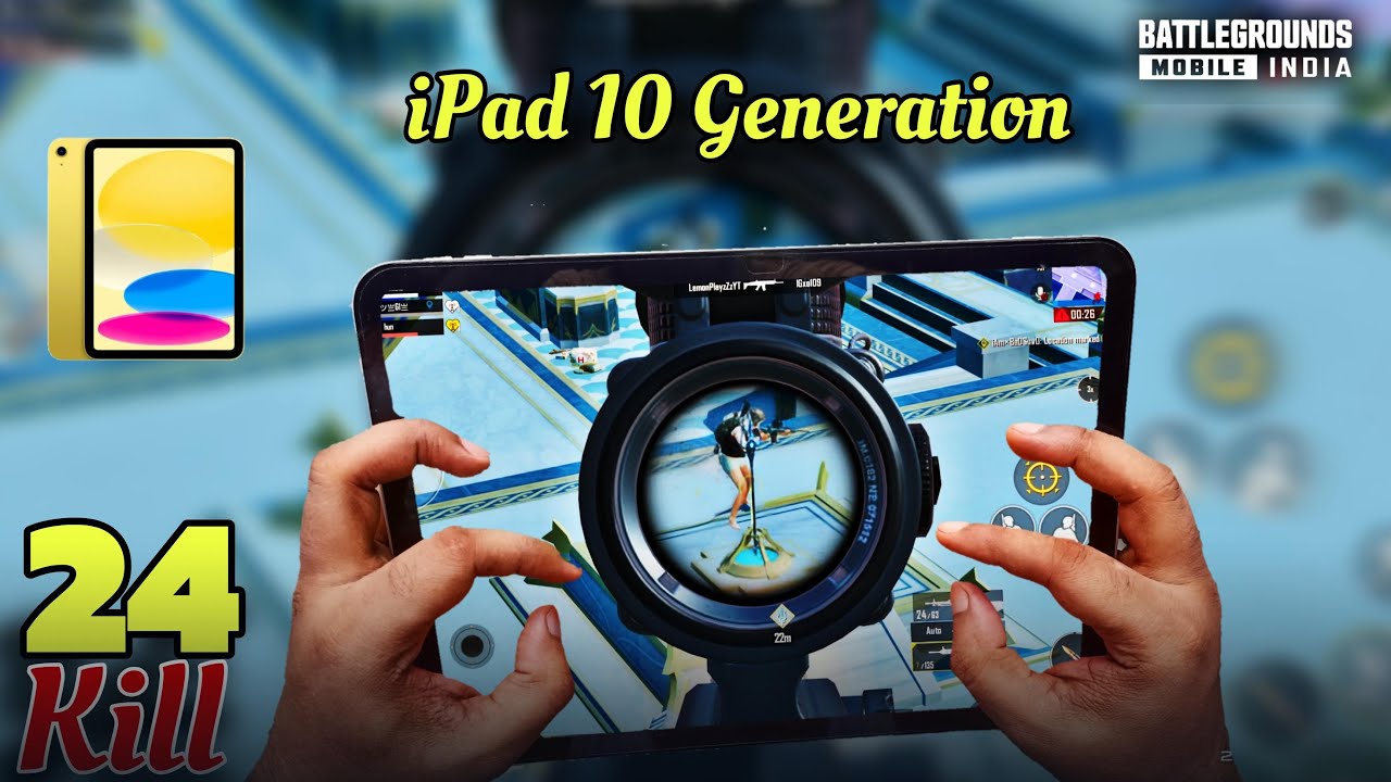 All Enemy Is Here Best Gameplay bgmi 24 Kills | iPad 10th Generation ...