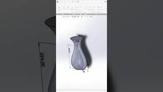 Full flower pot design,flex command use in solidworks, #solidworks #shorts #3d #short #trending #cadd Update